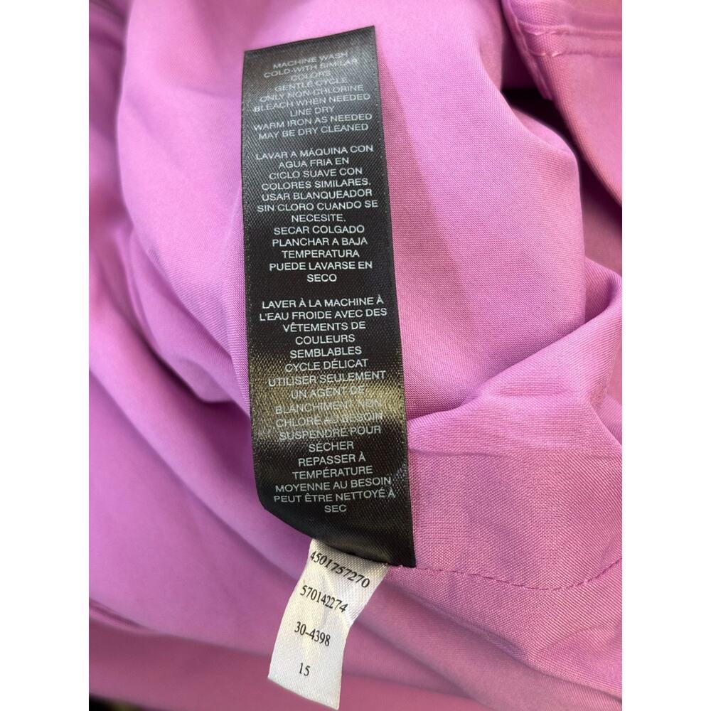 White House Black Market Lavender Form Fitting Straight Skirt Womens Size 4 - Picture 5 of 7
